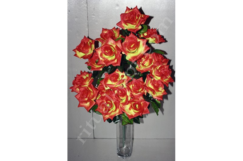 Букет з шовкових троянд 164
