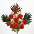 Каскадний букет з трояндами та орхідеями 165