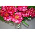 Штучний букет з трояндами та листям монстери 138