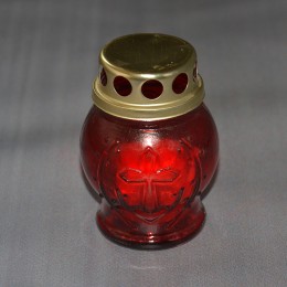Лампадка "Кулька" 8 см + хрест